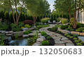 Beautiful landscape design 132050683