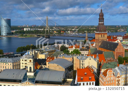 聖ペテロ教会の塔からのリーガの街並み 132050715