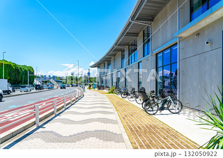 【神奈川県】夏の青空が広がる道の駅湘南ちがさき 132050922