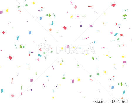 紙吹雪集中線効果線平行線背景 132051661