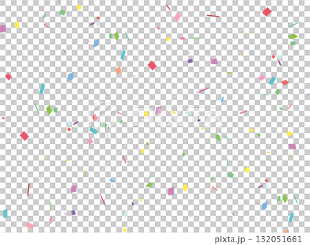 紙吹雪集中線効果線平行線背景 132051661