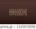 November 28 A Tribute to Native American Culture and History 132053006