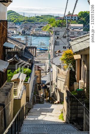 《広島県》尾道・坂の街の風景 132053286
