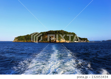 東京湾唯一の自然島である猿島 東京湾唯一の自然島である猿島 132053434