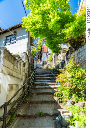 《広島県》尾道・坂の街の風景 《広島県》尾道・坂の街の風景 132053444