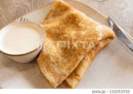 海外で食べる美味しいパンケーキ 132053550