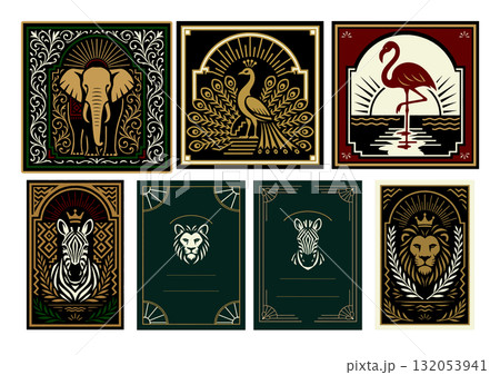 アニマルアールデコ、Animal Art Deco アニマルアールデコ、Animal Art Deco 132053941