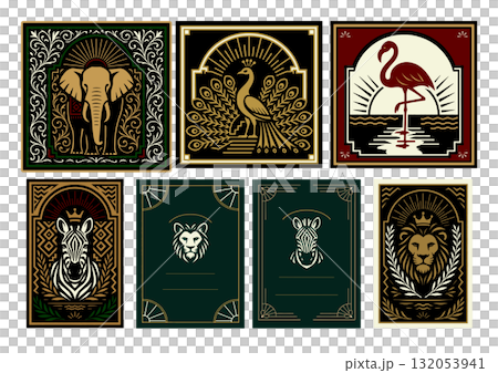 アニマルアールデコ、Animal Art Deco アニマルアールデコ、Animal Art Deco 132053941