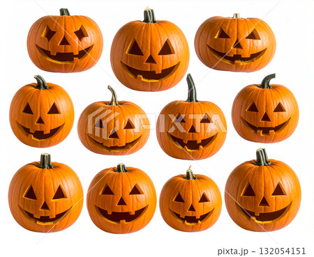 ハロウィン素材 ハロウィン素材 132054151