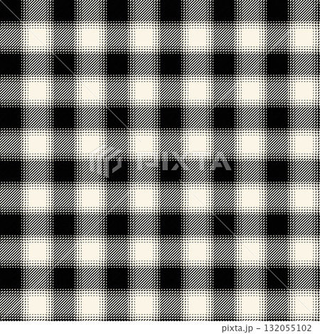 シャドーギンガムチェック/黒2 シャドーギンガムチェック/黒2 132055102