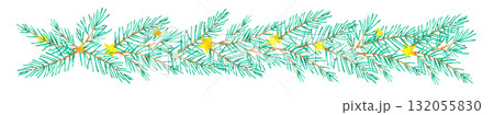 クリスマスガーランドもみの木 クリスマスガーランドもみの木 132055830