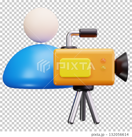 Video Production Scene 3D 132056614