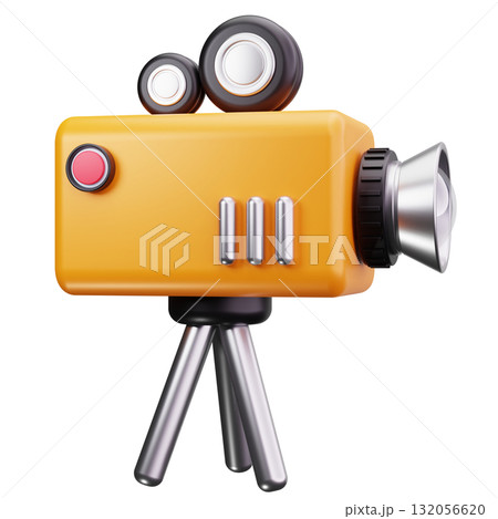 Vintage Film Camera 3D 132056620
