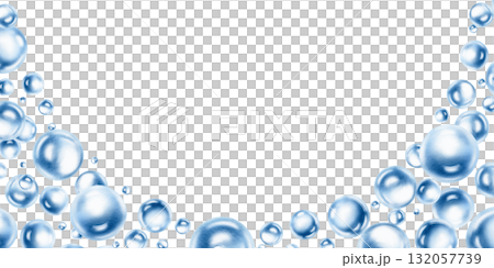 Delicate air bubbles float in cemicircular template,captured in soft blue watercolor monochrome.For ethereal designs and ocean-inspired projects.Hand drawn illustration for aquatic arrangements Delicate air bubbles float in cemicircular template,captured in soft blue watercolor monochrome.For ethereal designs and ocean-inspired projects.Hand drawn illustration for aquatic arrangements 132057739