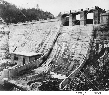 戦前の建築 近代建築 水力発電所 戦前の建築 近代建築 水力発電所 132059962
