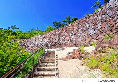 【香川県】源平合戦で有名な屋島にある「屋嶋城」の城跡 132060209