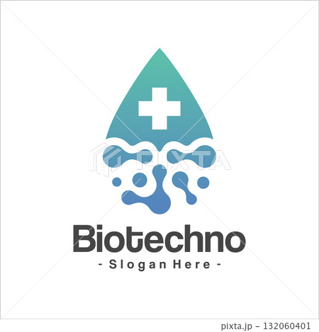 Biotechnology icon vector. Healthy system logo concept. Biotechnology icon vector. Healthy system logo concept. 132060401