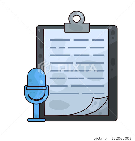 illustration of Audio File illustration of Audio File 132062003