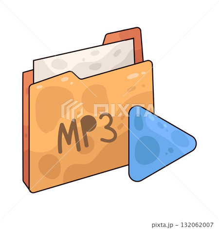 illustration of MP3  132062007