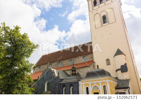 バルト三国のエストニアの首都タリン歴史地区の風景 132062571