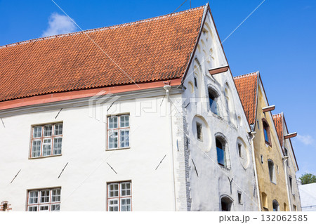 バルト三国のエストニアの首都タリン歴史地区の風景 132062585