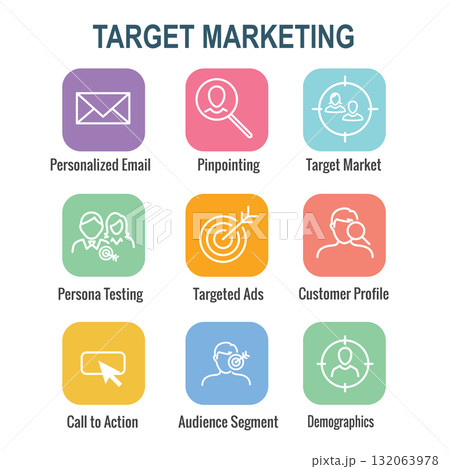 Icon Set for Marketing Strategy - SEO, mobile optimization, brainstorming, social media, data analytics, etc Icon Set for Marketing Strategy - SEO, mobile optimization, brainstorming, social media, data analytics, etc 132063978