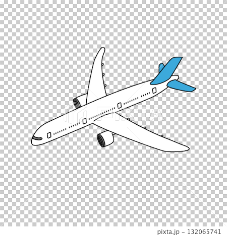 旅客機のイラスト 旅客機のイラスト 132065741