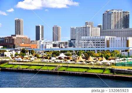 豊洲駅～昭和医科大学江東豊洲病院～新豊洲駅周辺を望む(東京都江東区)【2025.10】 132065923
