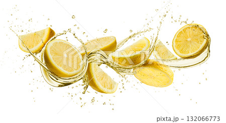 Fresh lemon fruit 132066773
