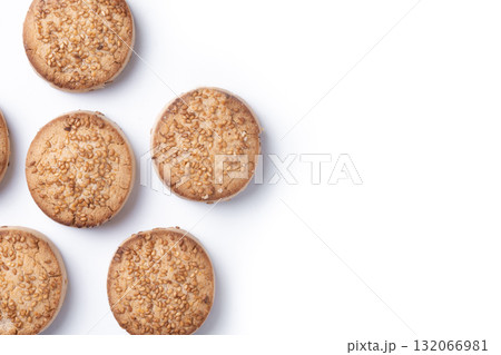 Traditional Spanish mantecados dessert 132066981