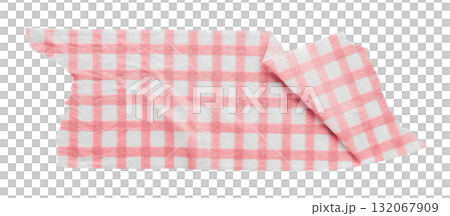 pink patterned sticker paper tape isolated on transparent background pink patterned sticker paper tape isolated on transparent background 132067909