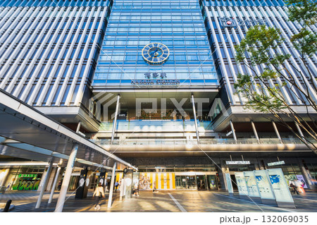 博多駅博多口 朝景 博多駅博多口 朝景 132069035