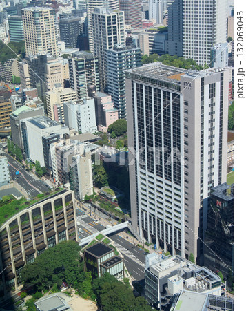 麻布台ヒルズより望む神谷町・芝公園方面の眺望　 都市景観（2025年9月） 132069043