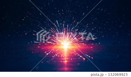 キラキラ背景 キラキラ背景 132069923