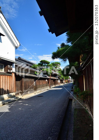 近江八幡の街並み(滋賀県) 近江八幡の街並み(滋賀県) 132070363