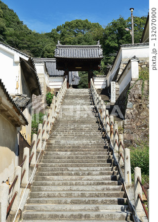 広島県 竹原市 たけはら町並み保存地区 西方寺・普明閣 広島県 竹原市 たけはら町並み保存地区 西方寺・普明閣 132070900