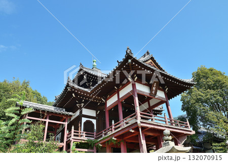 広島県　竹原市　たけはら町並み保存地区　西方寺・普明閣 132070915