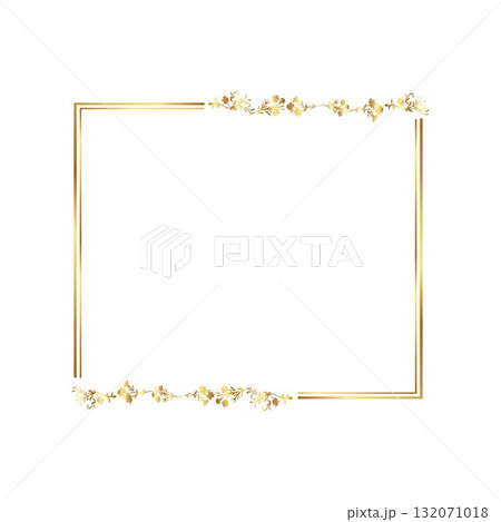 Elegant gold floral frame free Elegant gold floral frame free 132071018