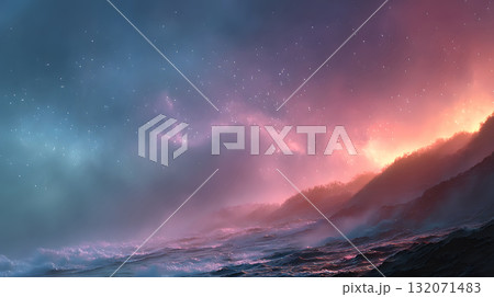 Abstract foggy blur with soft pastel tones and a dreamy vibe. Abstract foggy blur with soft pastel tones and a dreamy vibe. 132071483