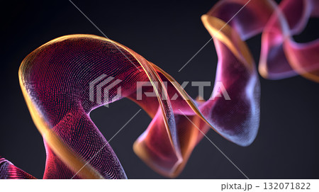 3D Abstract Wave Texture Background 132071822