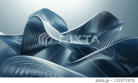 3D Abstract Wave Texture Background 132071878