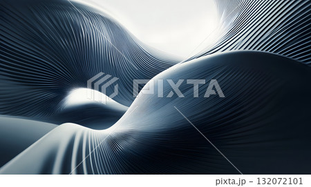 3D Abstract Wave Texture Background 3D Abstract Wave Texture Background 132072101