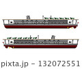 航空母艦のイラスト 132072551