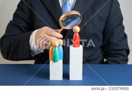 Nepotism and unfair competition. Valuable employee and professional inequality in the workplace. Corporate ethics, HR management, and business motivation. Leadership, productivity, and labor relations 132074060