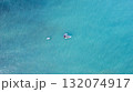 Fishing boat on the turquoise sea 132074917