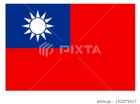 台湾の国旗 132075017