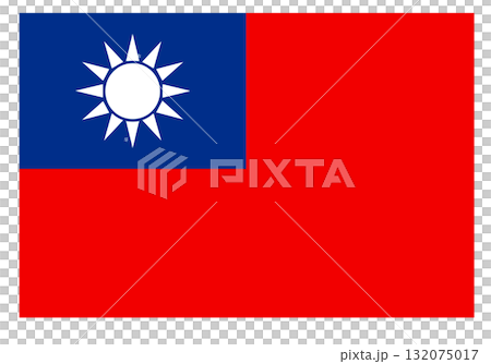 台湾の国旗 132075017