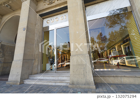 Gucci luxury brand store in Baku, Azerbaijan 132075294