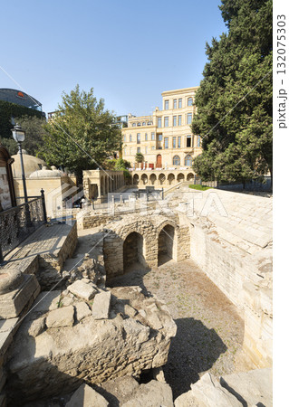 Bazar square in Baku, Azerbaijan Bazar square in Baku, Azerbaijan 132075303