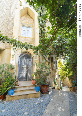 Old city center of Baku, Azerbaijan 132075543